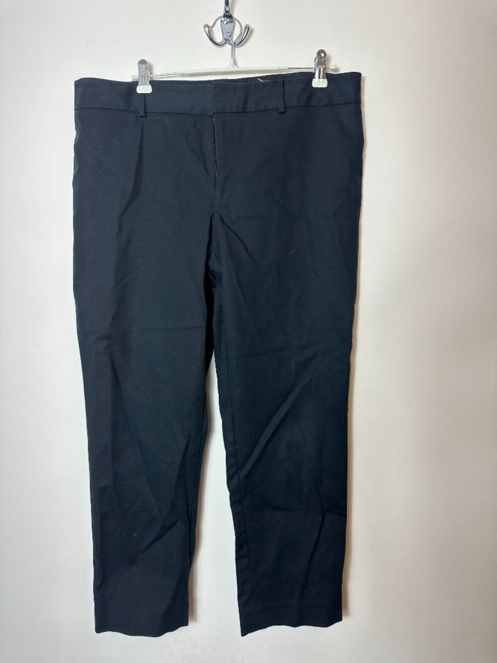 ESCADA Black Wool Casual Pants Women's Size 46